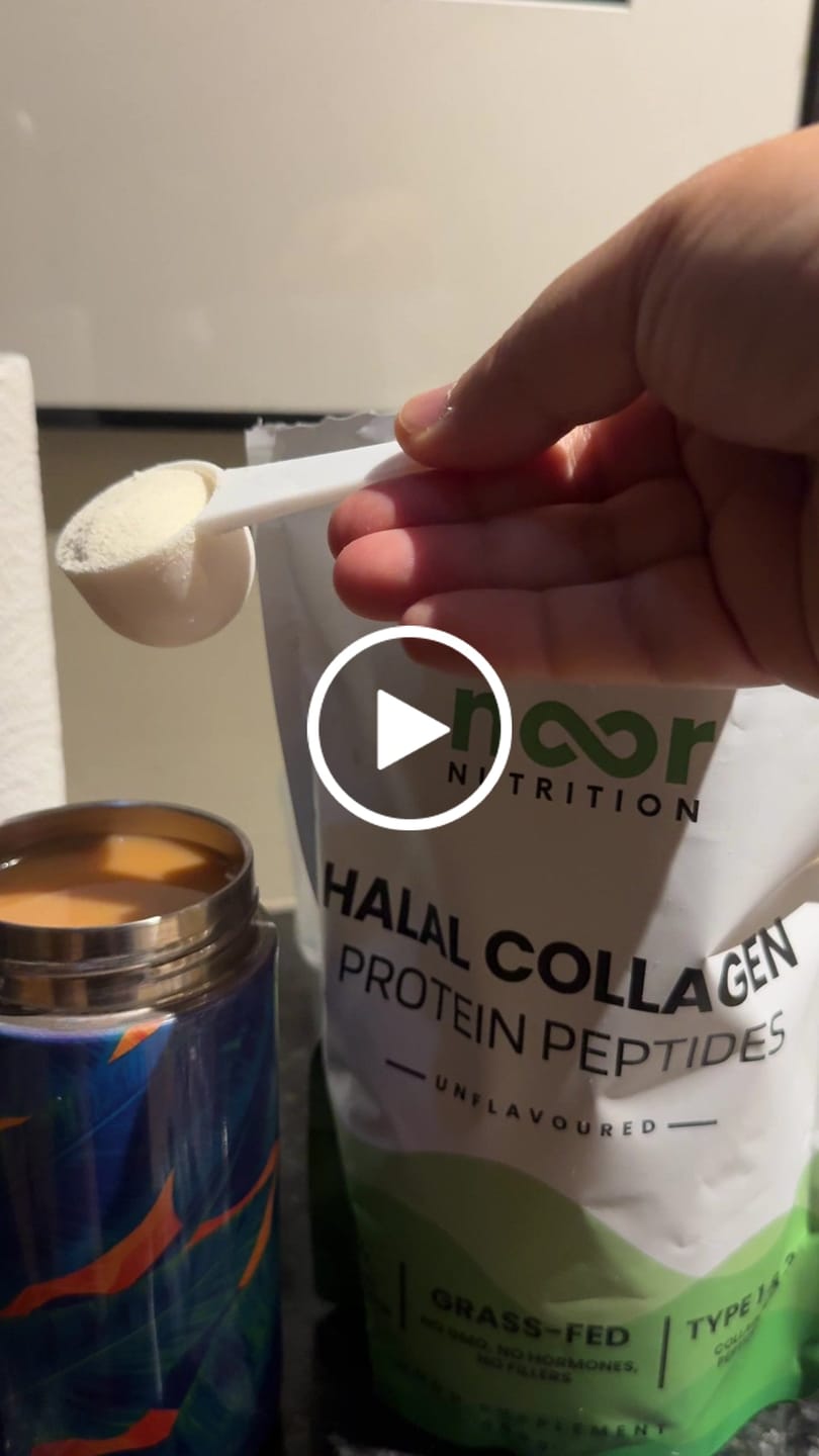 Customer video review of Halal Collagen Powder