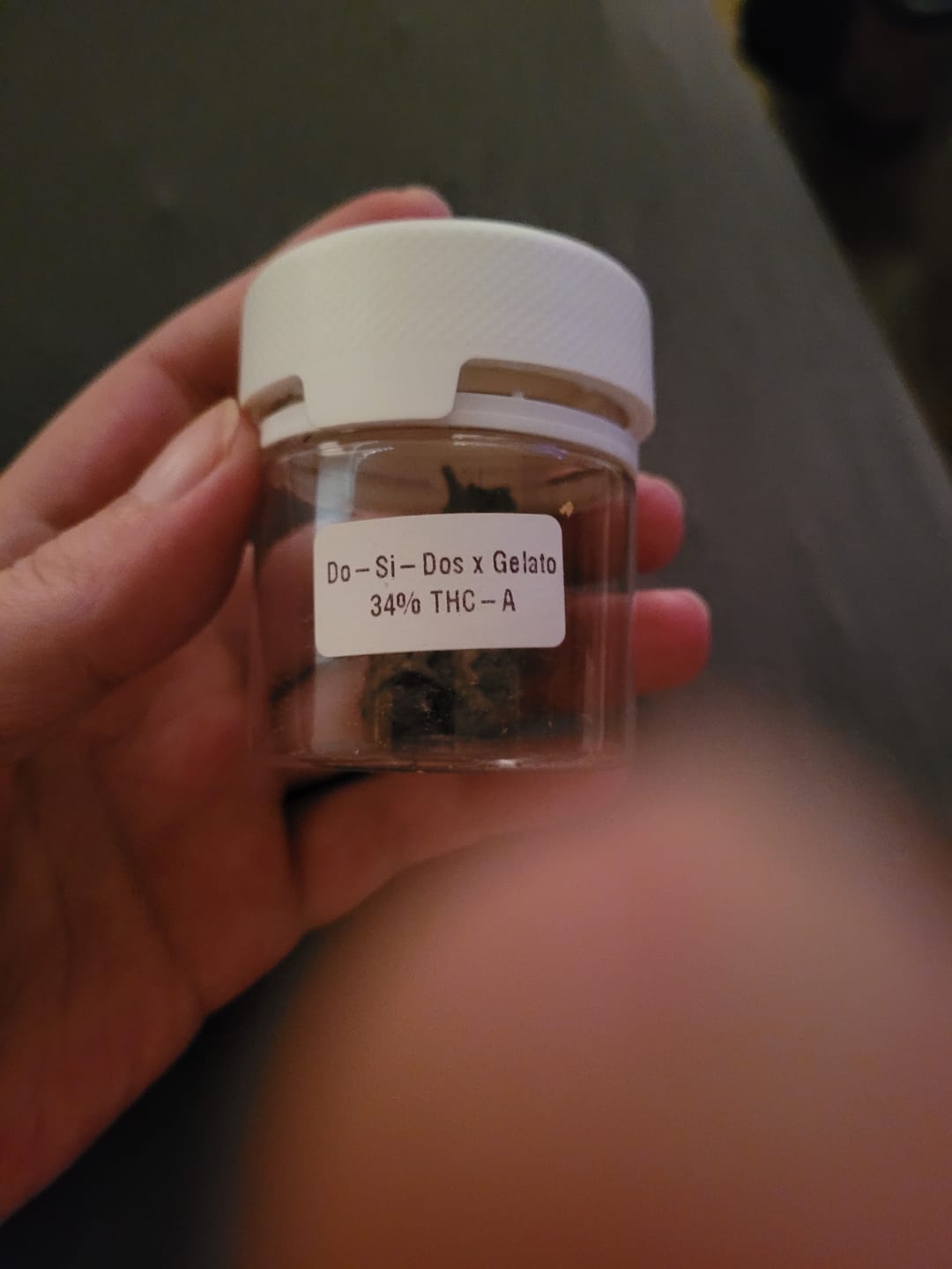 Customer photo review of THC-A 34% Blüten Do-Si-Dos x Gelato