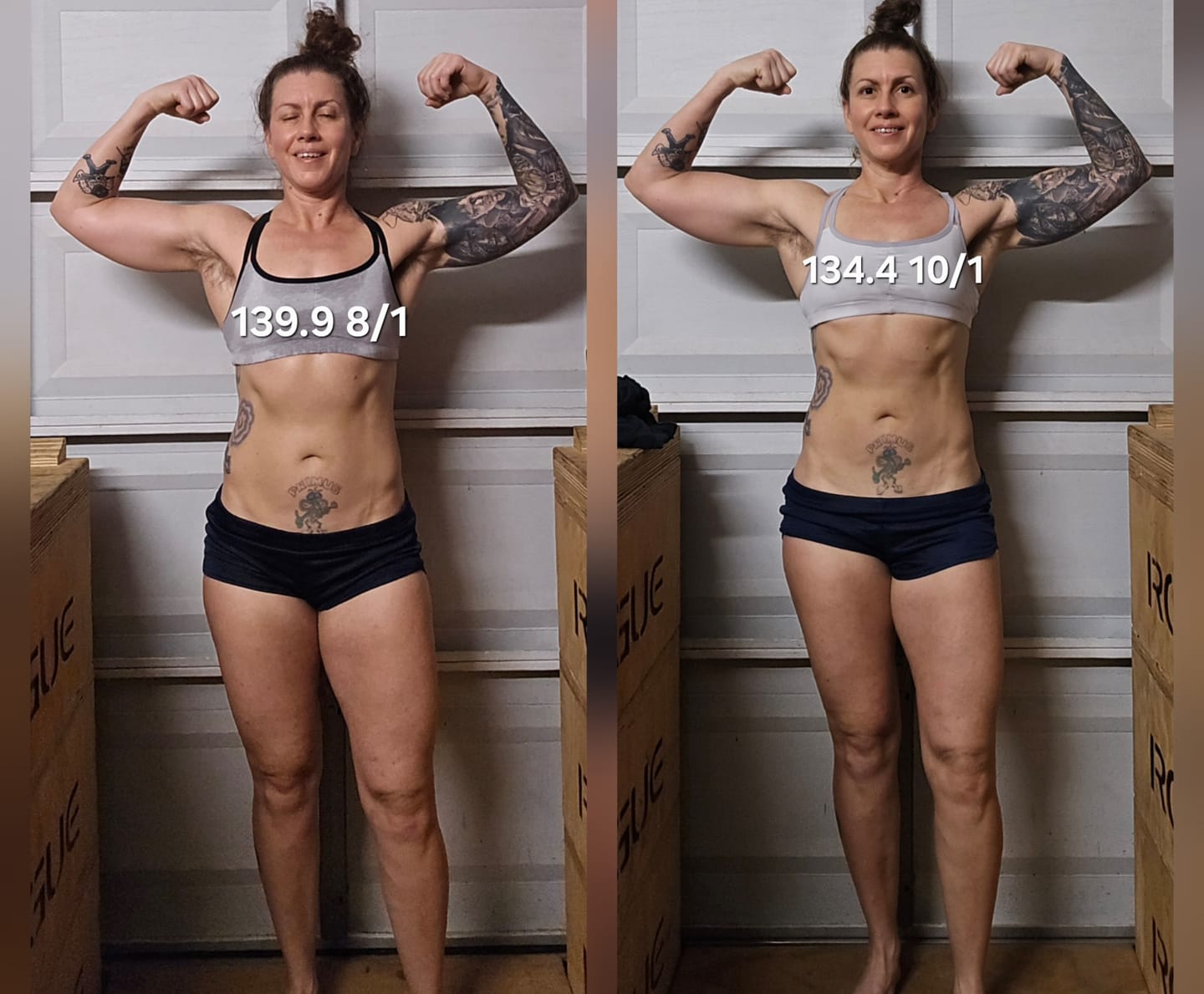 Customer photo review of Hormonal Fat Burner, Muscle Preserving - Hydroxygenin™