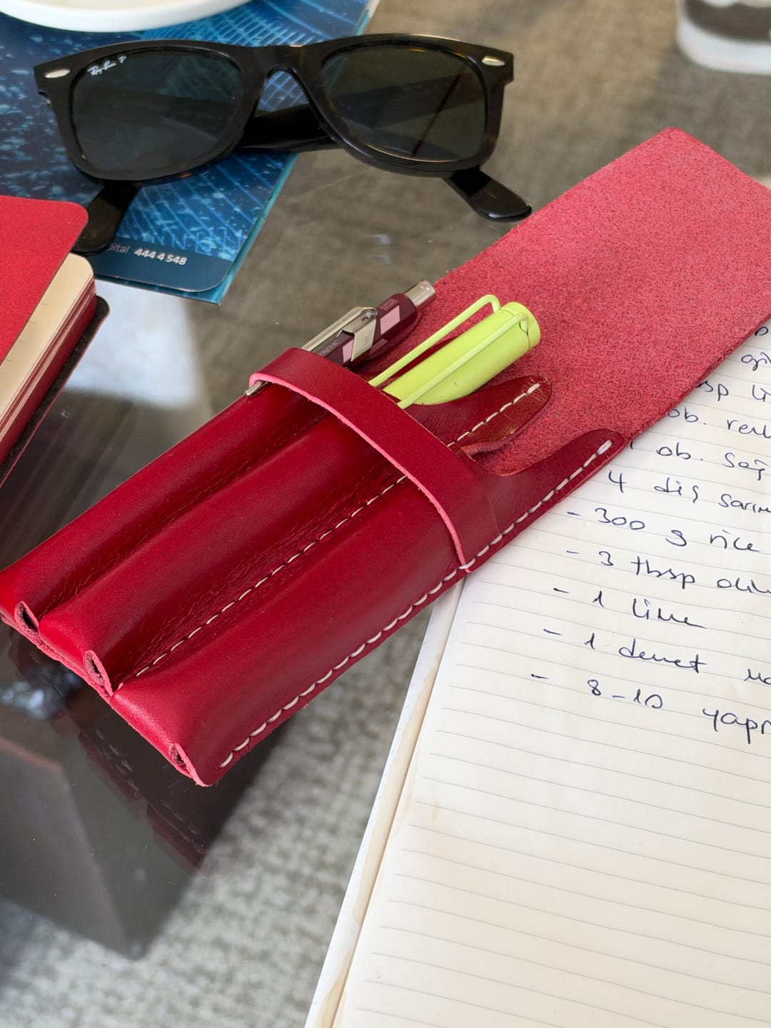 Customer photo review of Kalemlik 3’lü - Kırmızı