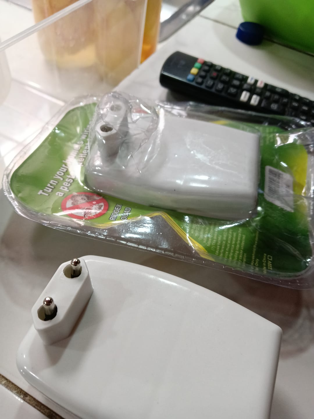 Customer photo review of PACK DE 4 REPELENTES ULTRASÓNICOS DE PLAGAS RIOOEX