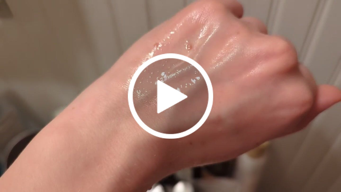 Customer video review of Mandelic Acid Gentle Exfoliating Toner