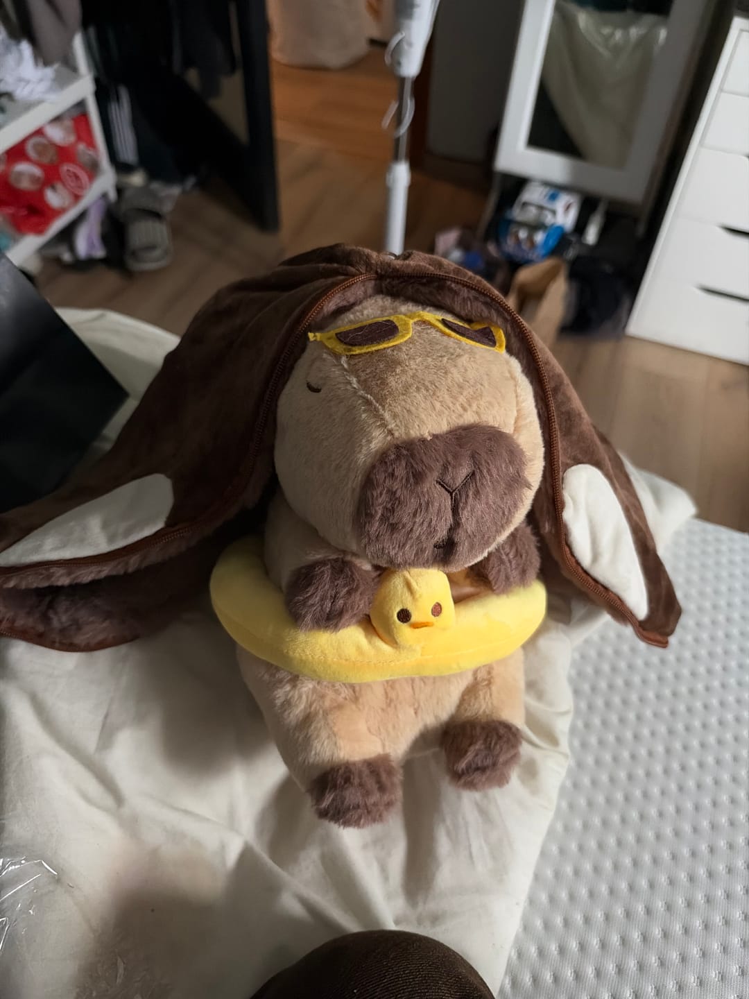 Customer photo review of Capybara Ademend Knuffeltje