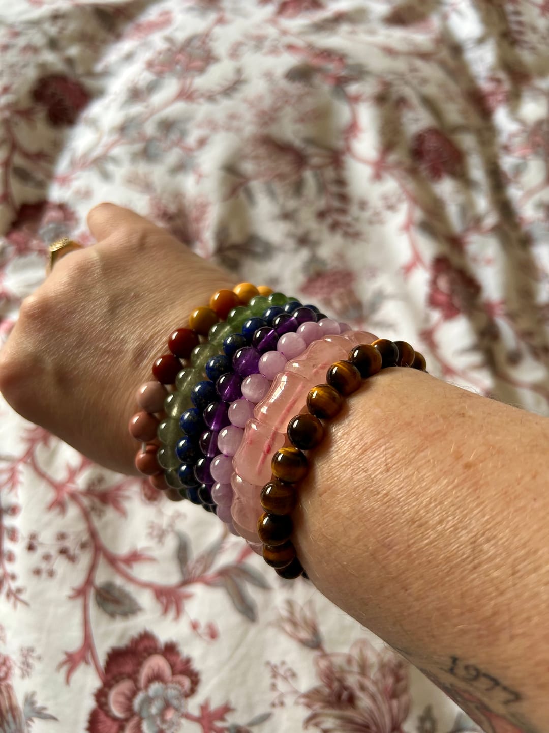 Customer photo review of Kiki Crystal Bracelet Mystery Bag 2.0 – Color Match Game(Wrist Sizes:5.5 and 6.5 inches)