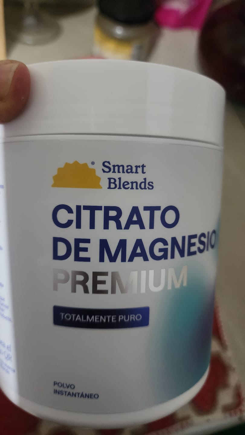 Customer photo review of Citrato de Magnesio En Polvo Premium 400g