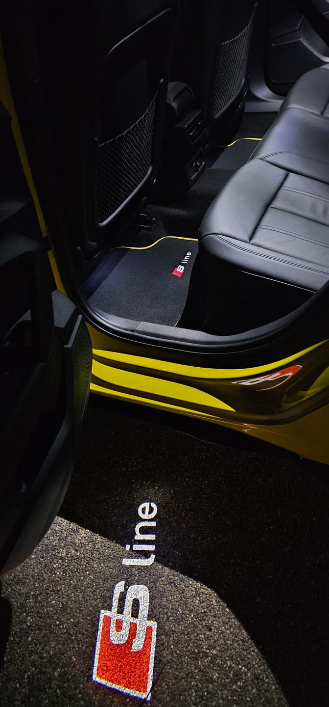 Customer photo review of AUDI DOOR LIGHTS