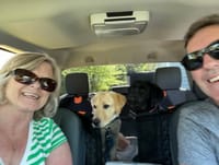 Customer photo review of Aktoclean RoadBed™️ – Extension de banquette rigide pour chien