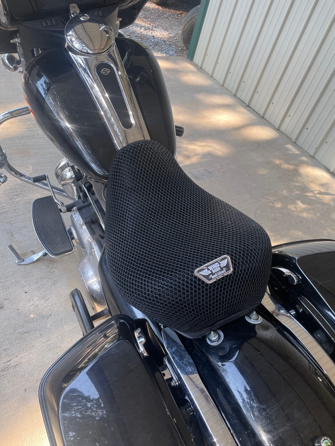 Customer photo review of Wind Rider Seat Cover