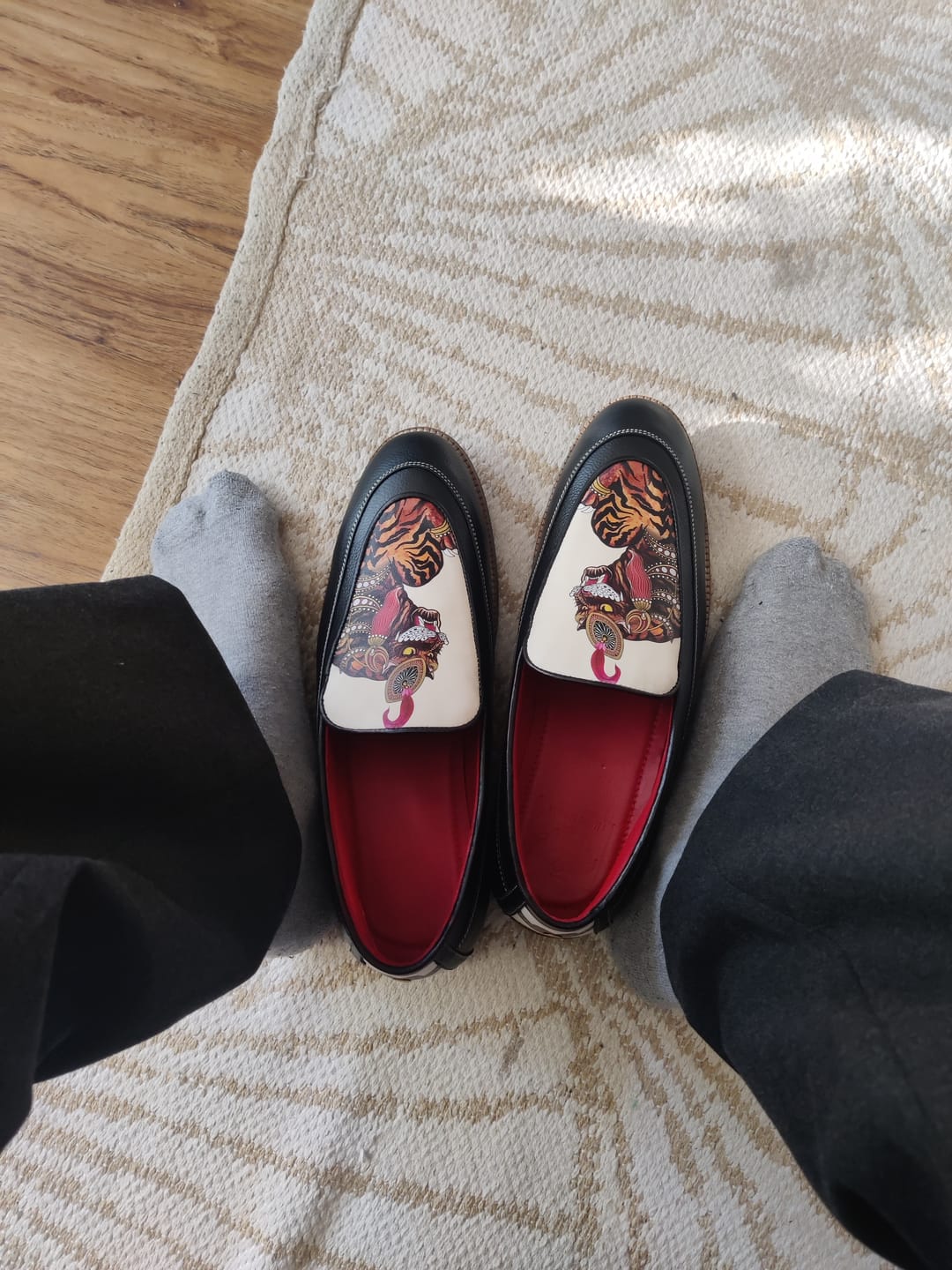 Customer photo review of सिंह (Simha) – The Regal Protector Loafers Men