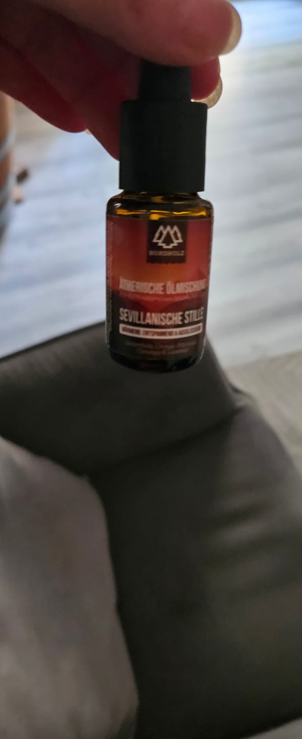 Customer photo review of Ätherisches Öl Sevillanische Stille