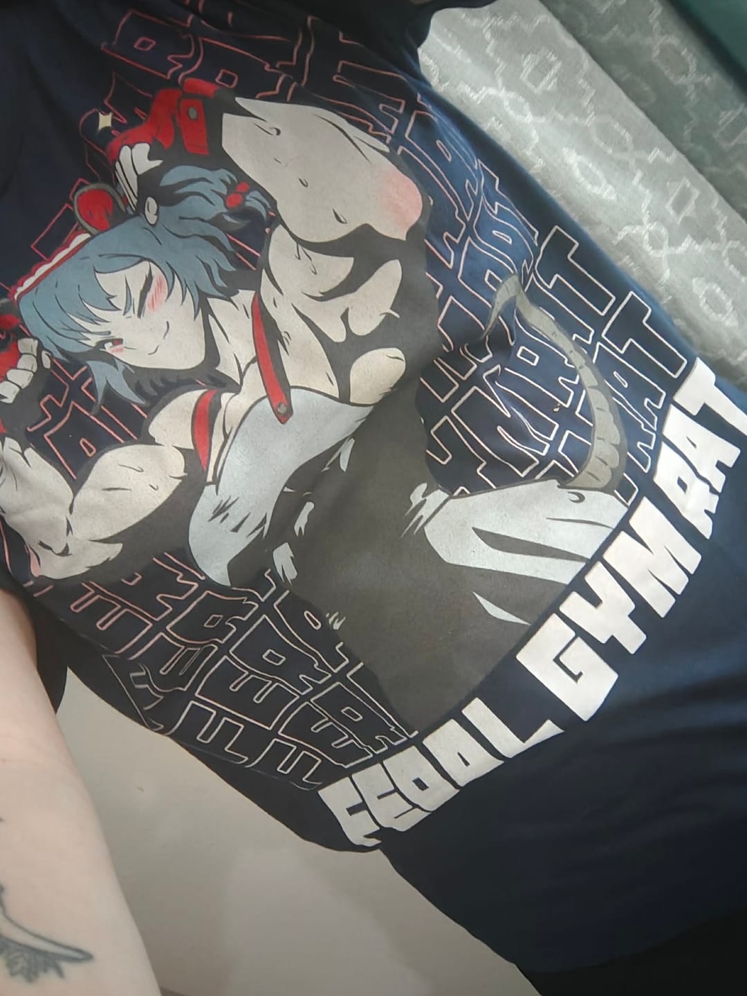 Customer photo review of Wheyfu Perfect Chocolate ❀ T-shirt