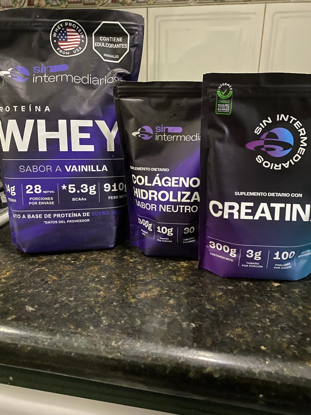 Customer photo review of Colágeno Hidrolizado