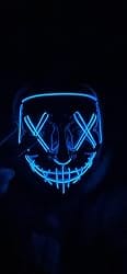 Customer photo review of Halloween Led Mask by Shevra Ventures™
