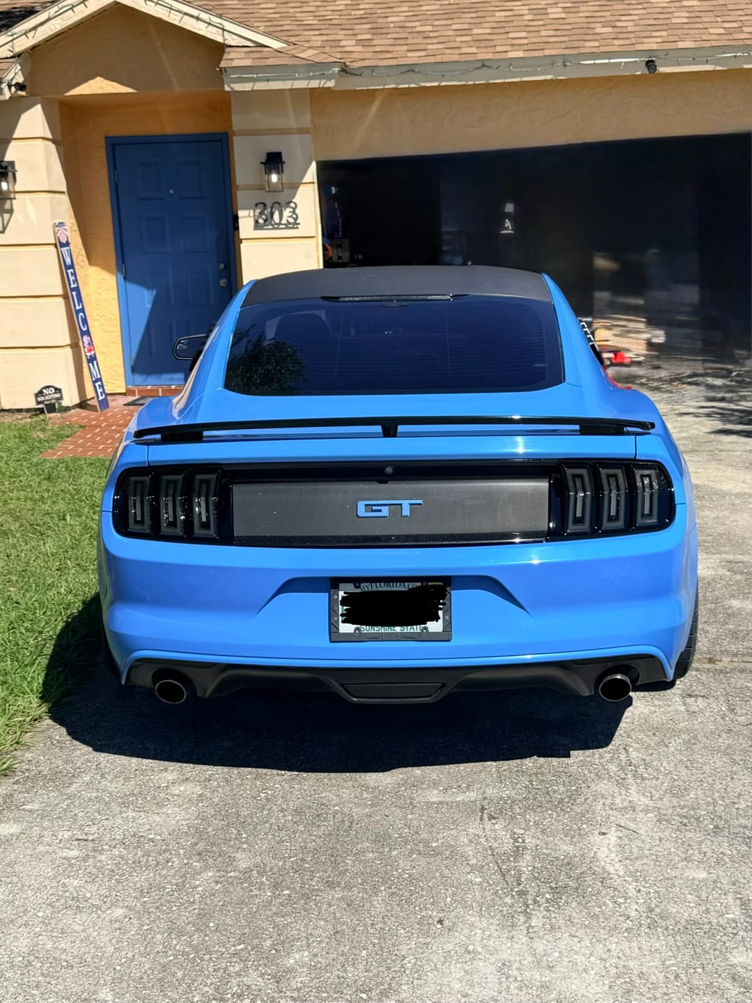 Customer photo review of 2015-2023 Mustang S550 Heritage-X™ Taillights Amber Turn Signal Sequential w/ Animation