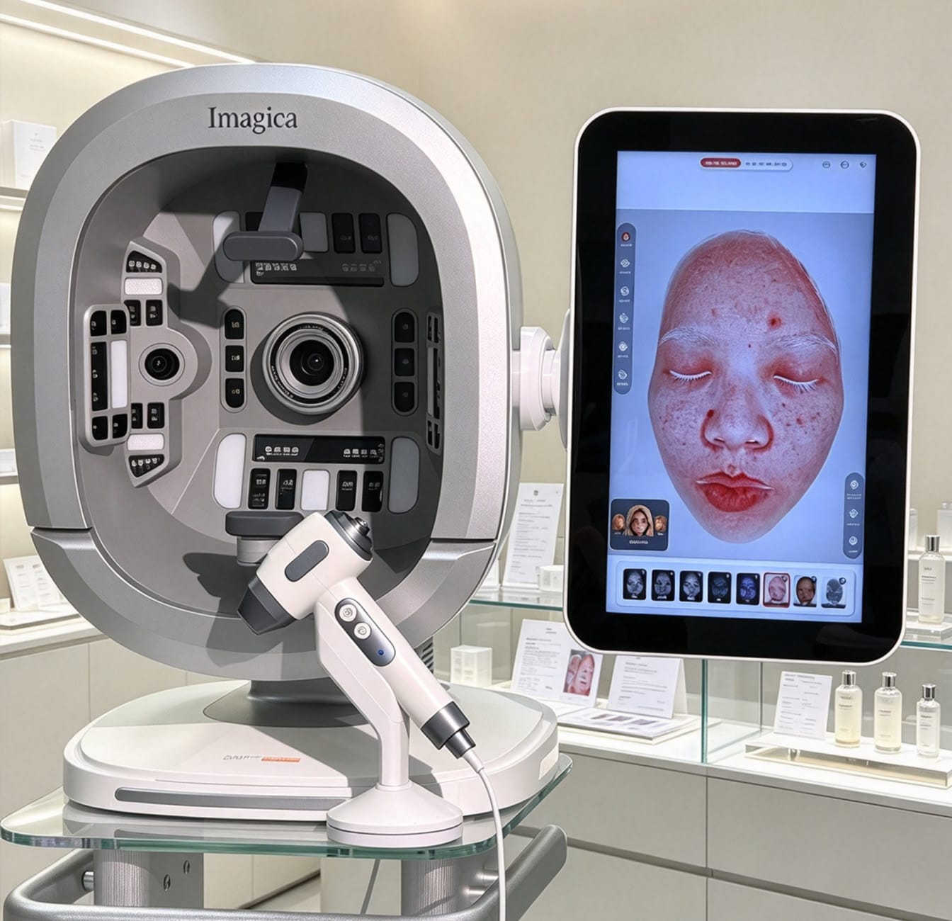 Customer photo review of Imagica™ II AI Skin Analysis Machine - 2026 Upgrade