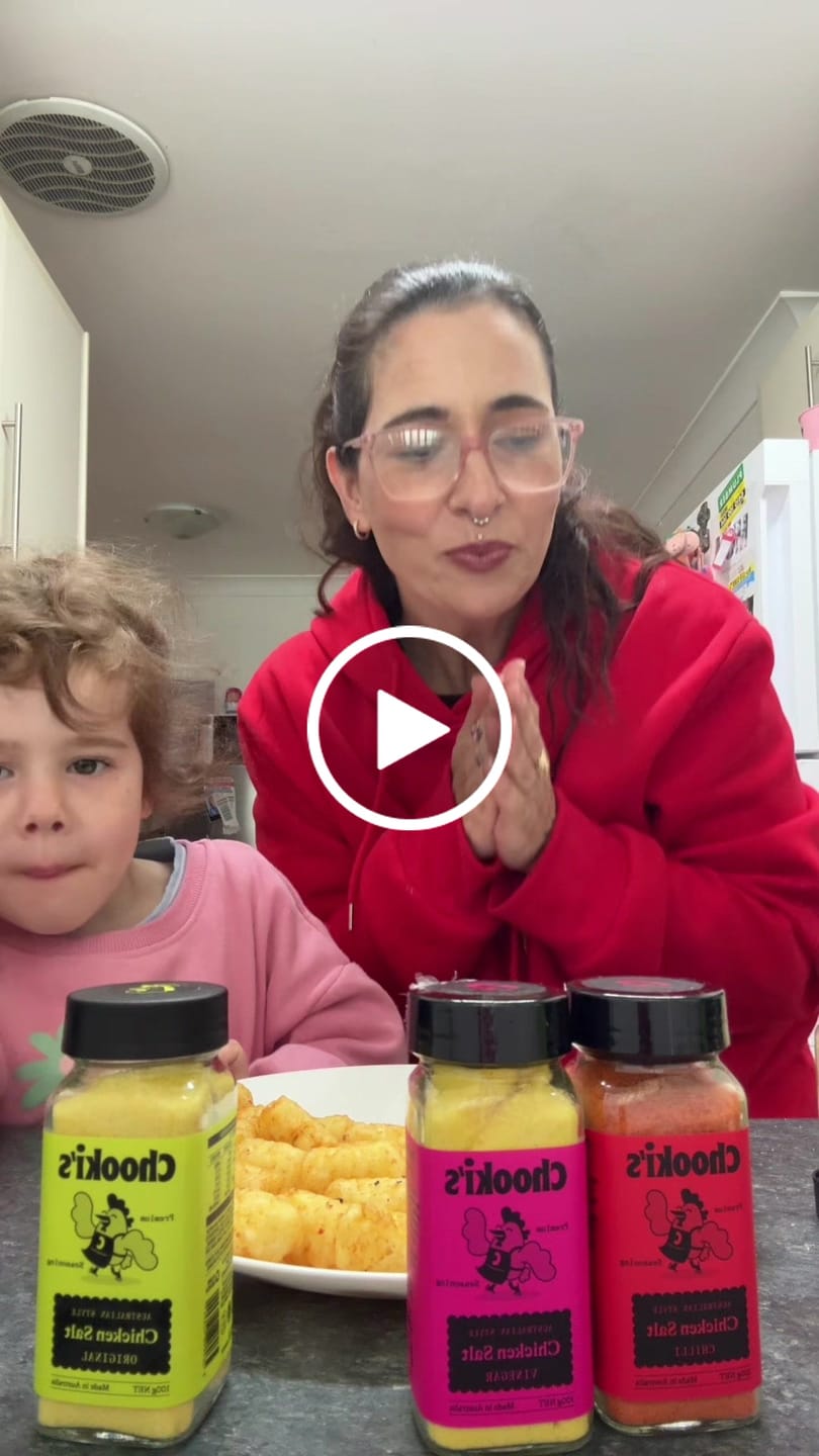 Customer video review of Chooki's Vinegar Chicken Salt 100g
