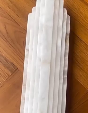 Customer photo review of Alabaster Wall Sconce | Althea