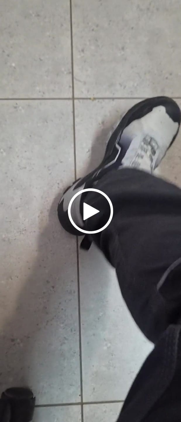Customer video review of Apex Mid Top Safety Shoe Black & Grey