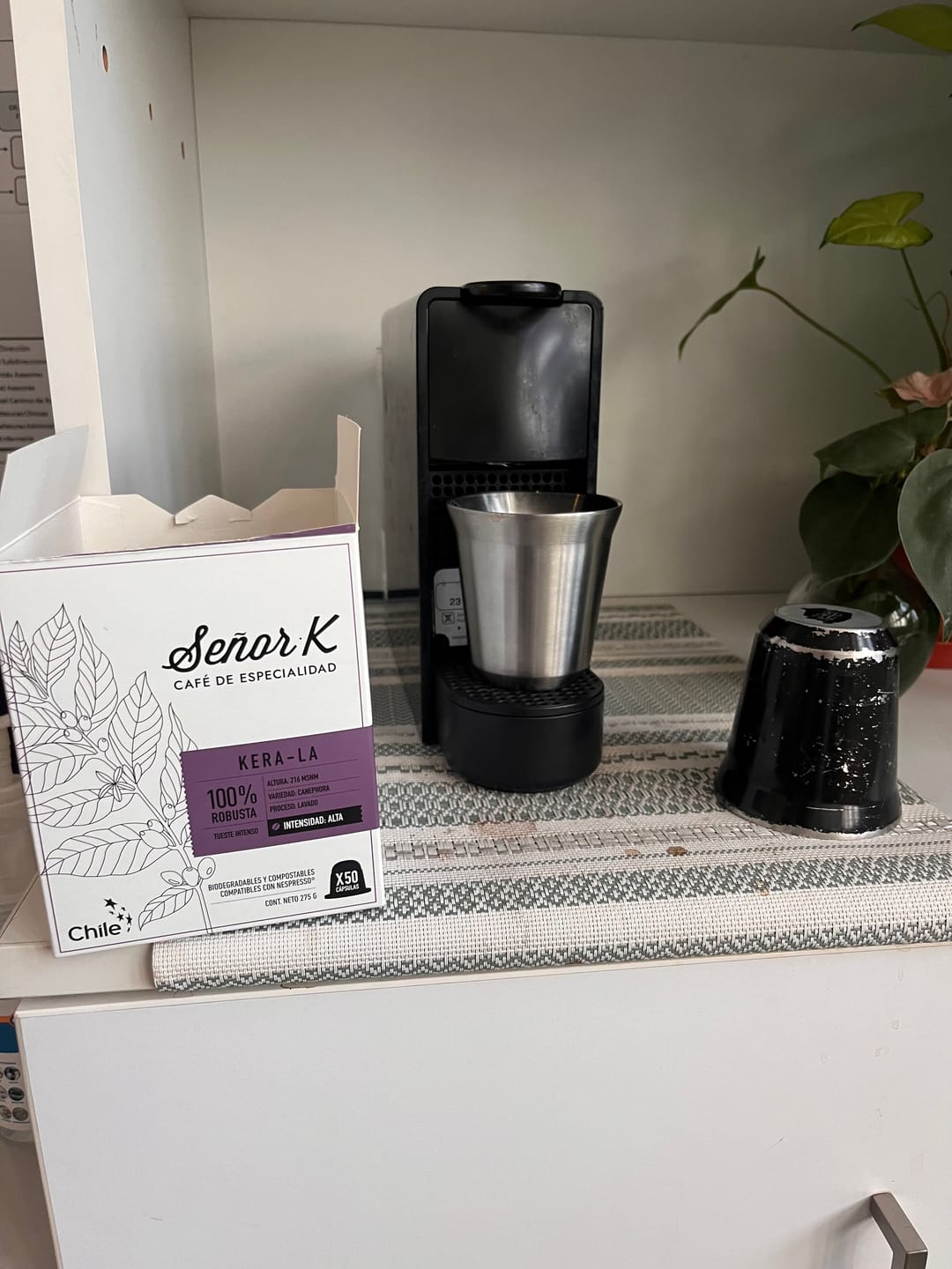 Customer photo review of Cápsulas para Nespresso | Blend Los Andes Intenso 50 UNIDADES