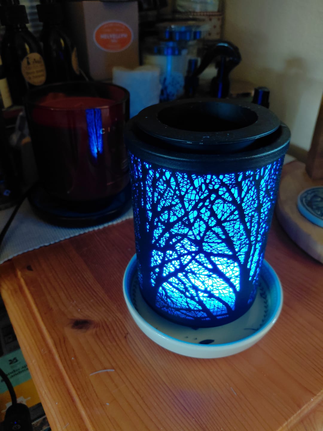 Customer photo review of Imperial Oud Wax Melts
