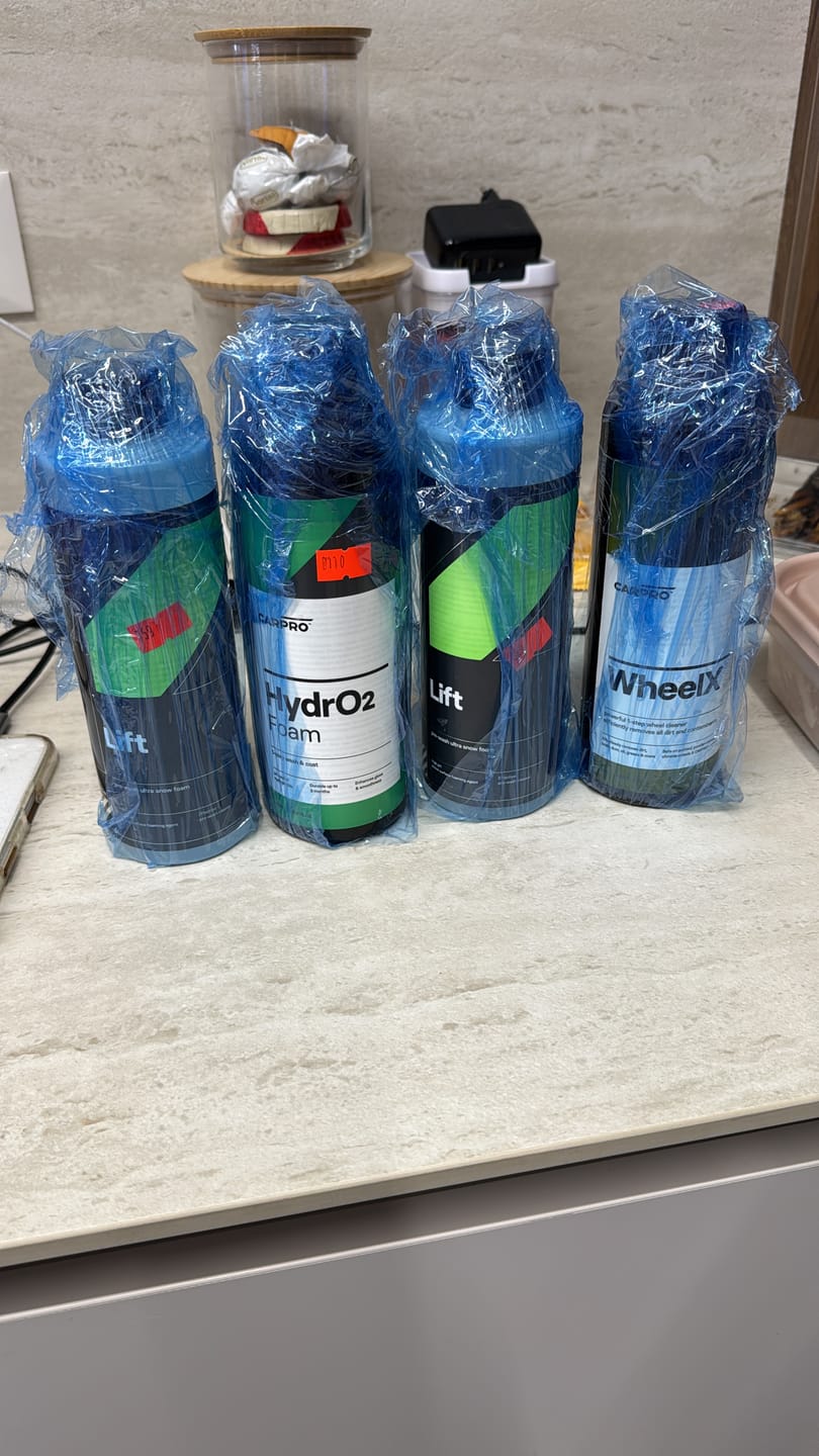 Customer photo review of CarPro WheelX חומר לניקוי ג׳אנטים