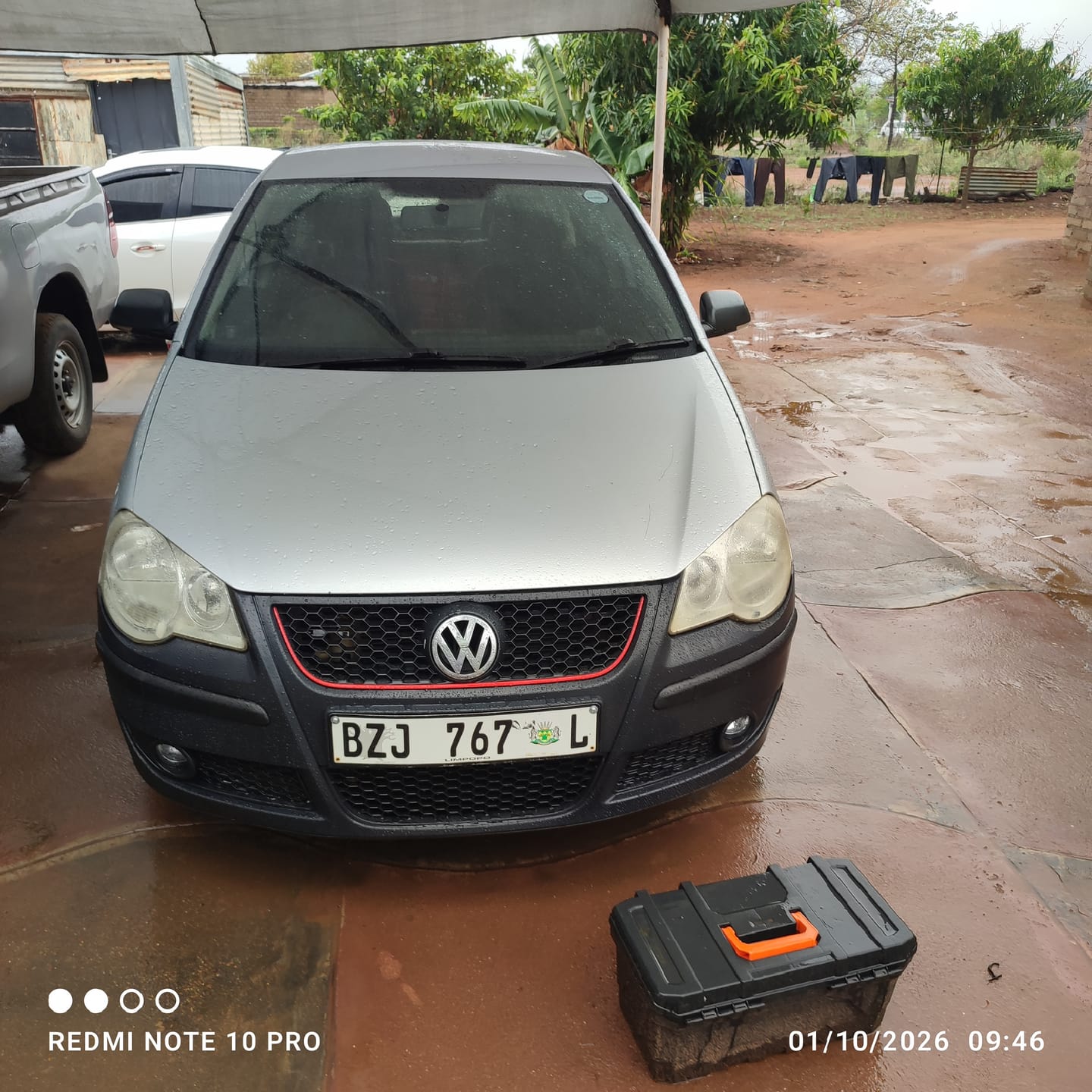 Customer photo review of Vw Polo Vivo/Bujwa Dashboard Cover