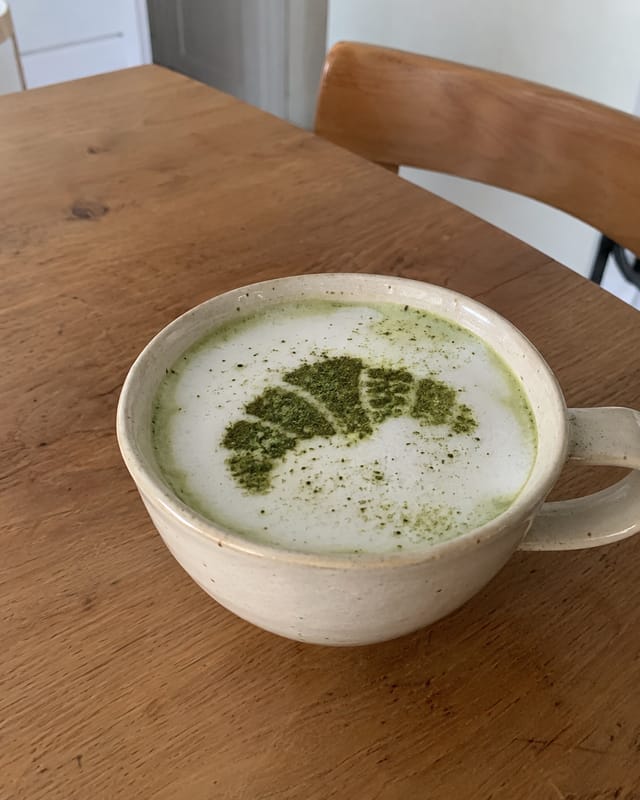 Customer photo review of LatteSnap Coffee Art Maker