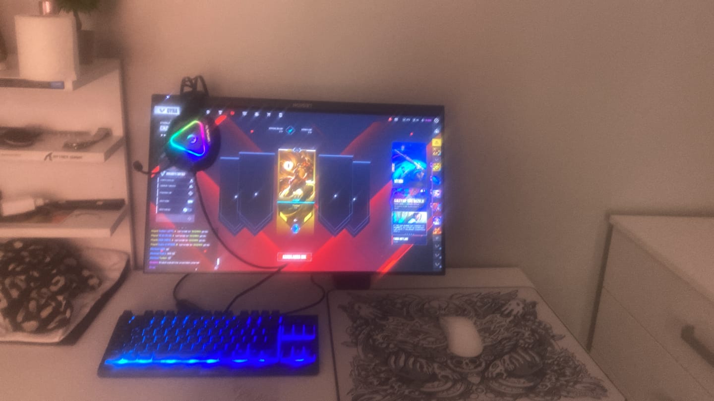 Customer photo review of Wraith Spirit of Aim Mousepad