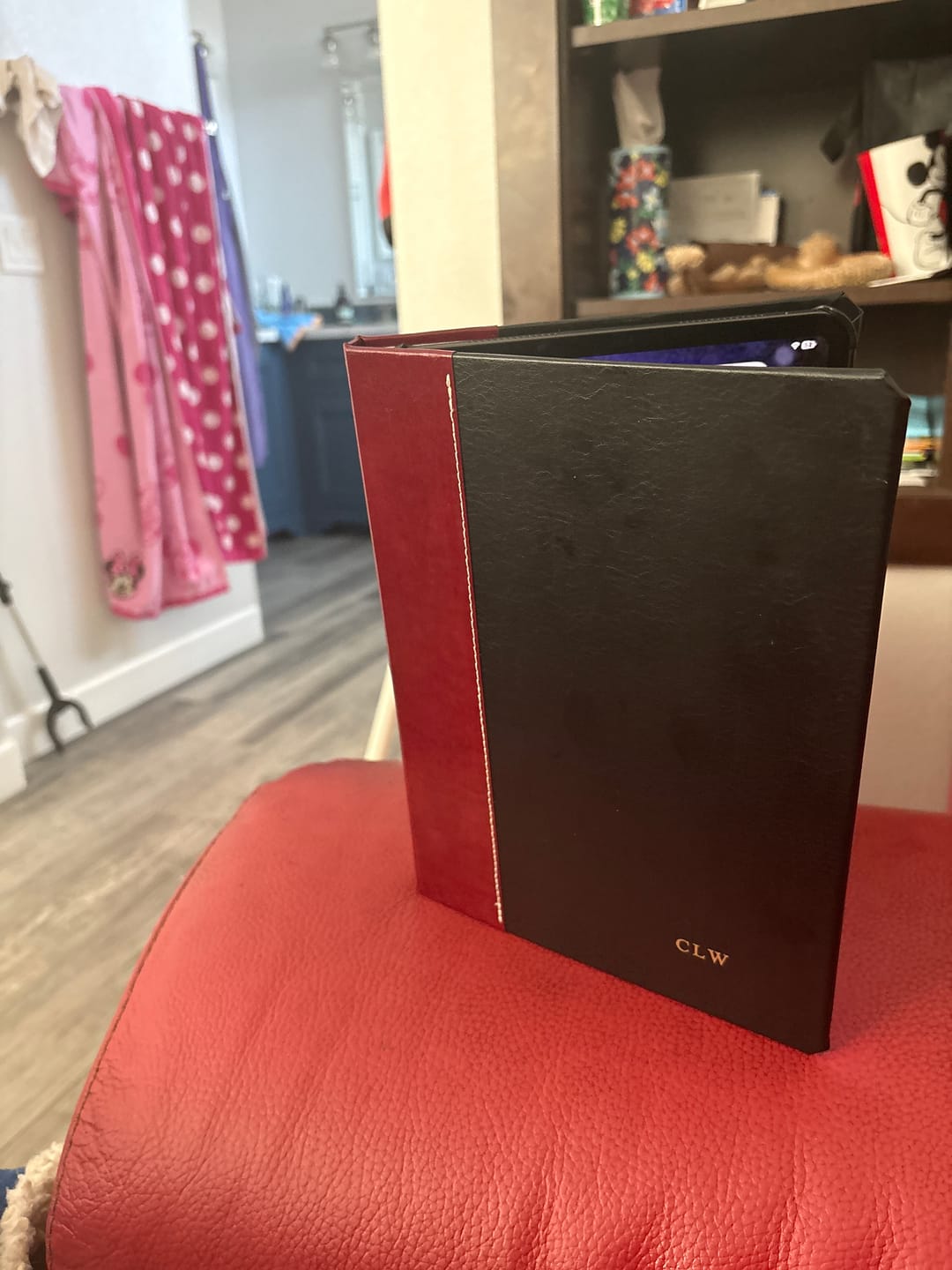 Customer photo review of Executive Leather iPad Case