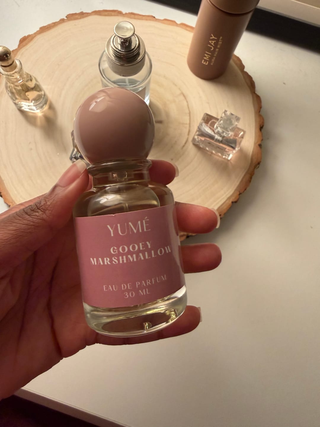 Customer photo review of GOOEY MARSHMALLOW PERFUME