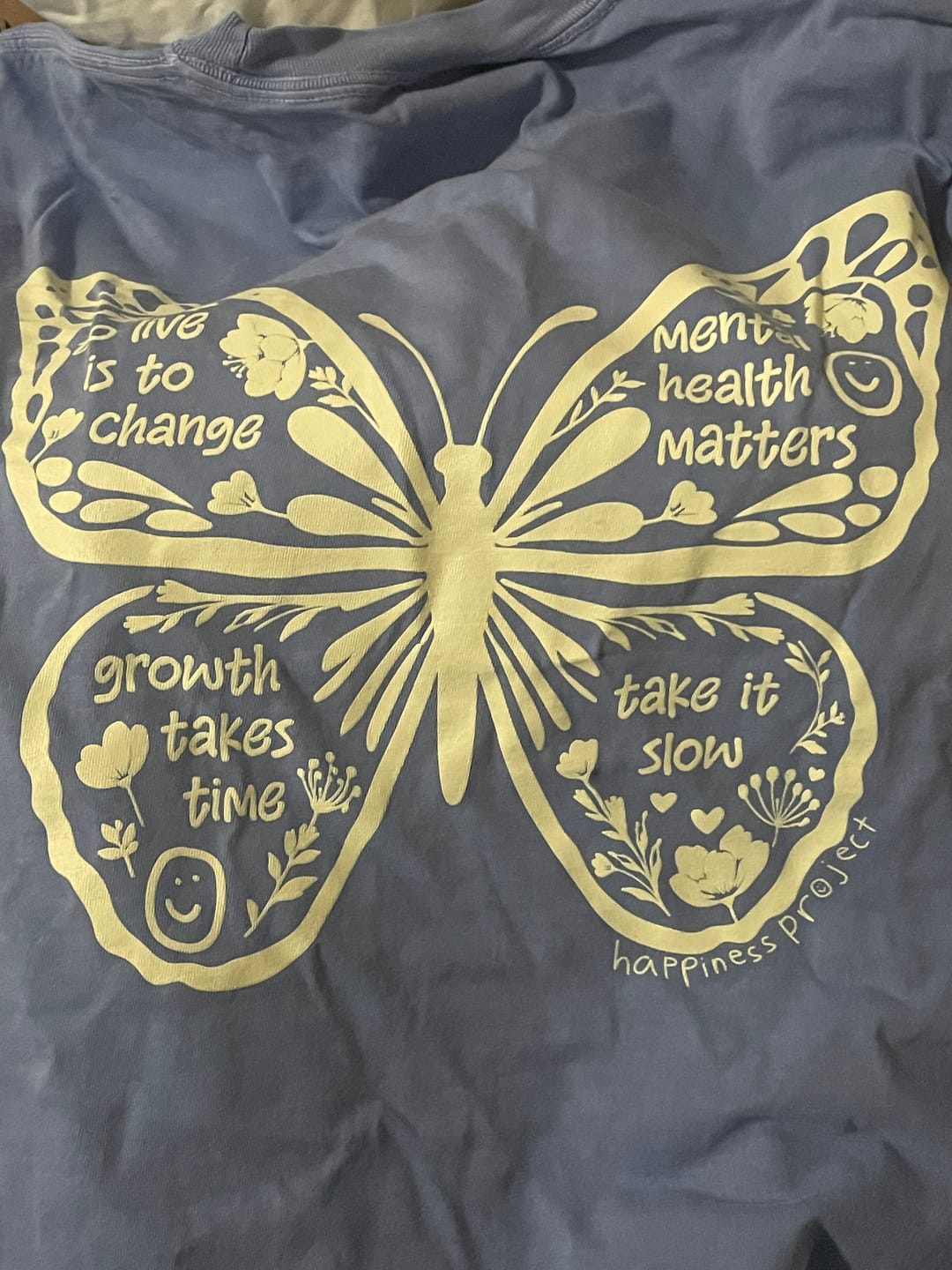 Customer photo review of Butterfly T-Shirt