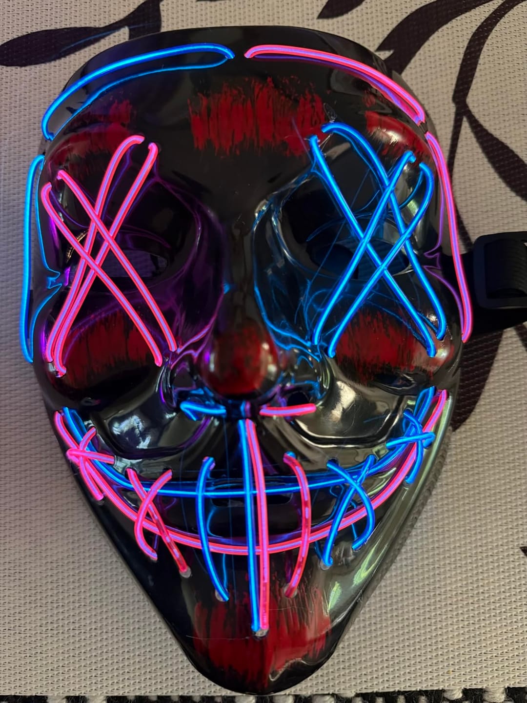 Customer photo review of Halloween Led Mask by Shevra Ventures™