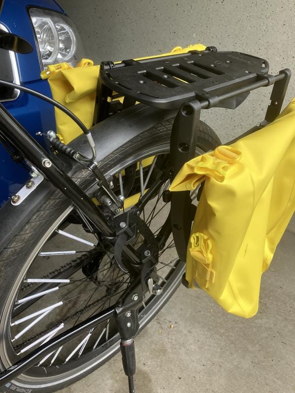 Customer photo review of Tour Rack Prtljažnik za Bicikl