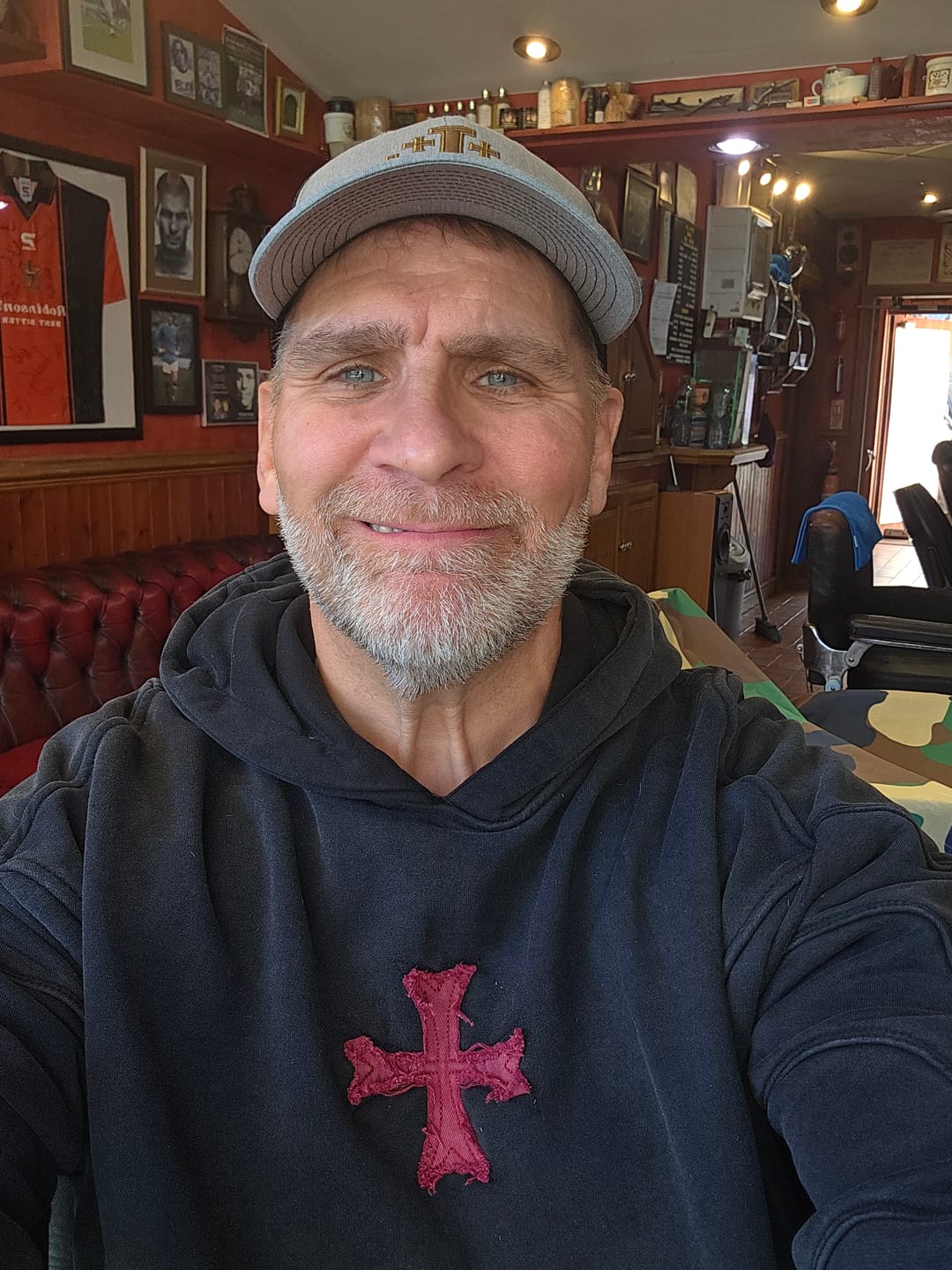 Customer photo review of Crusader Armor Hoodie - Without Rivets