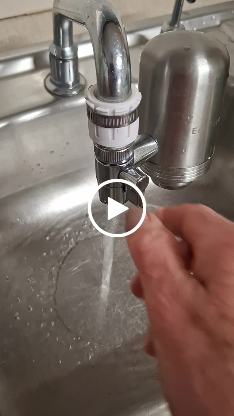 Customer video review of BlissfulHome™ Advanced 5-Stage Kitchen Tap Filter