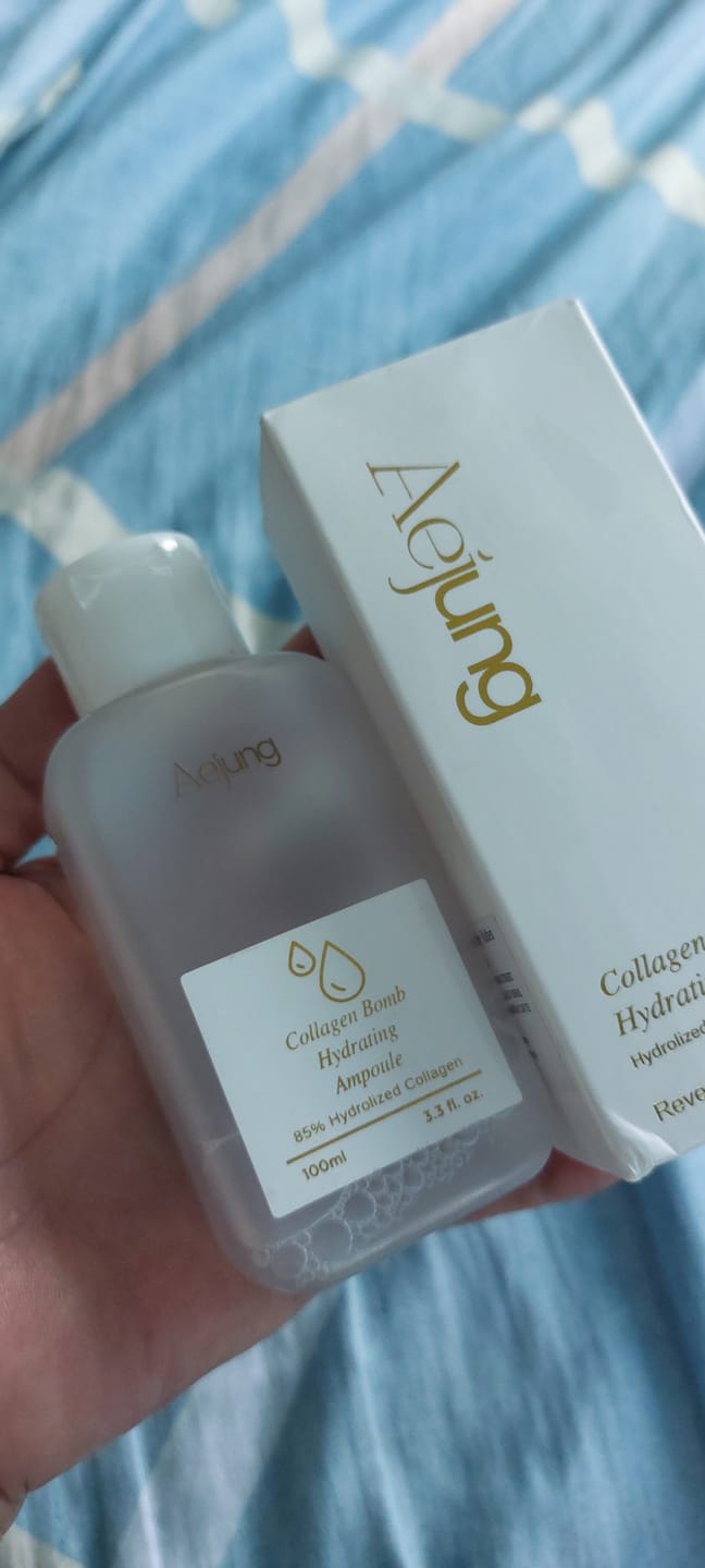 Customer photo review of Aejung™ Collagen Bomb Hydrating Ampoule