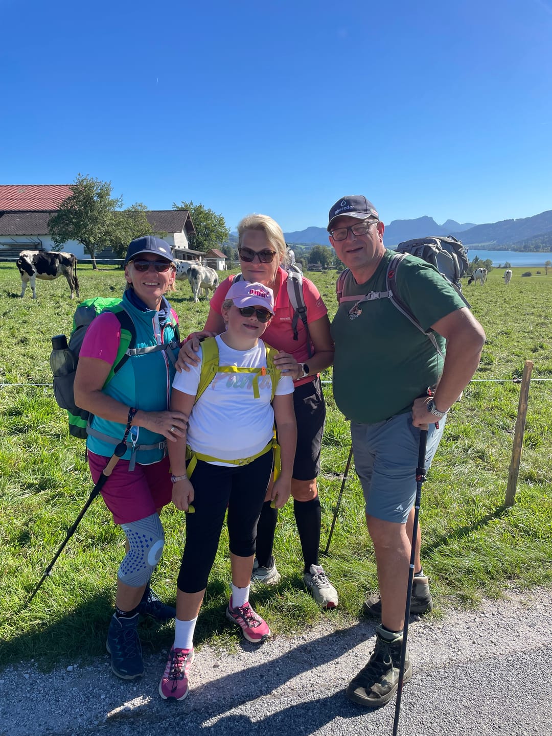 Customer photo review of Teleskop Wanderstöcke