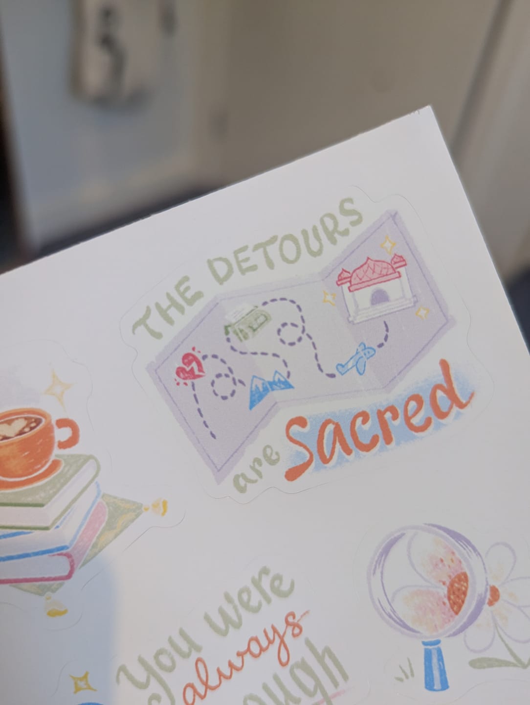 Customer photo review of Custom Sticker Sheets