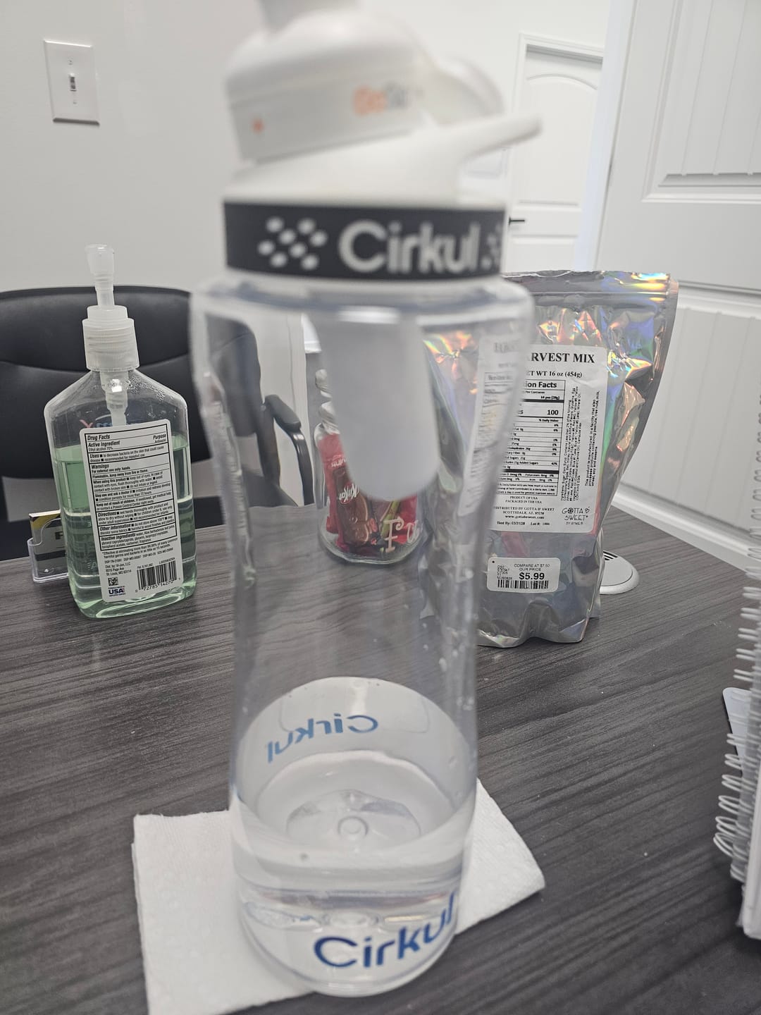 Customer photo review of Reward: 32oz. Plastic Bottle & Comfort Grip Lid