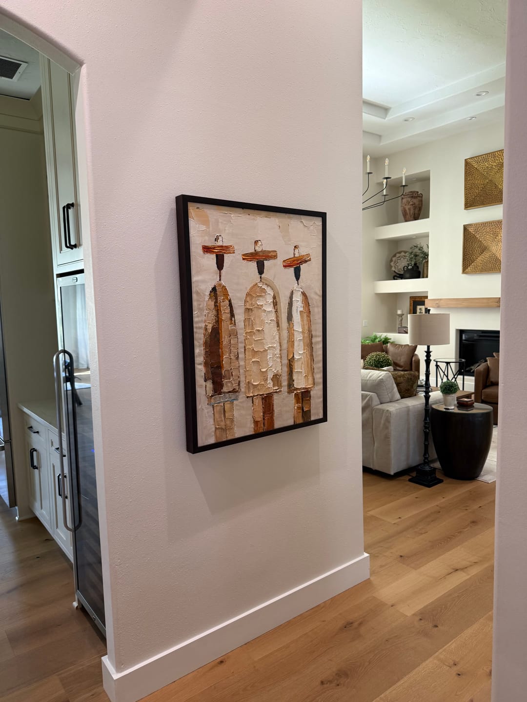 Customer photo review of Wabi-Sabi Wall Art #TX530