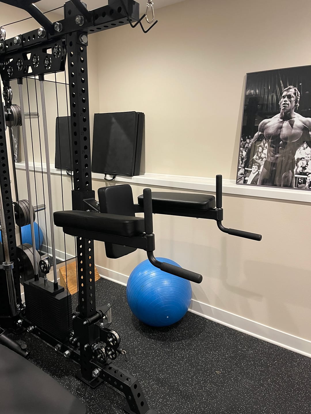 Customer photo review of HD Captains Chair Abs/Dips (Mid August Pre-Order)