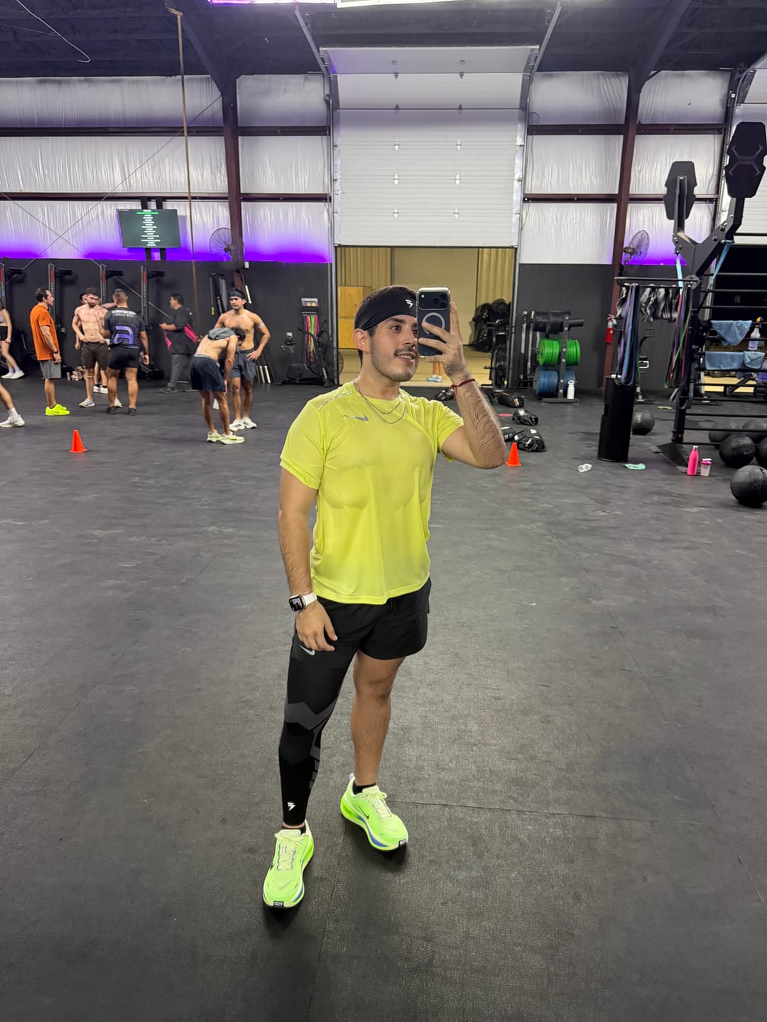 Customer photo review of Sweatband