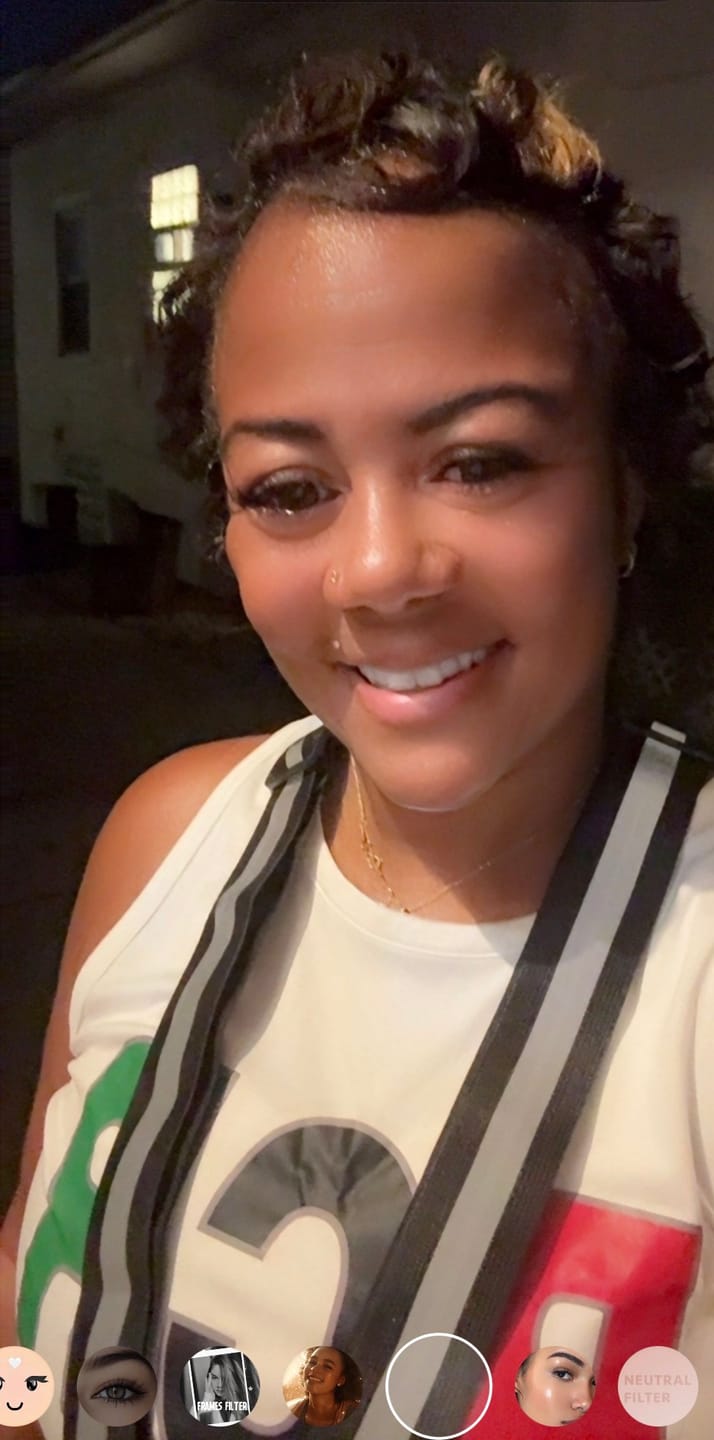 Customer photo review of New 3-Tone Green Prescription Colored Contact Lenses
