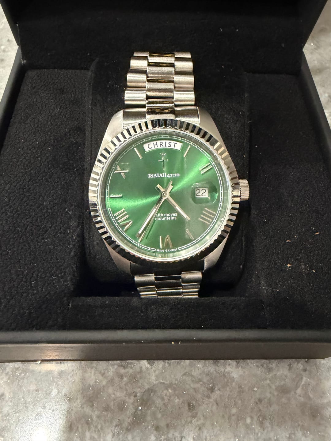 Customer photo review of ISAIAH 41:10