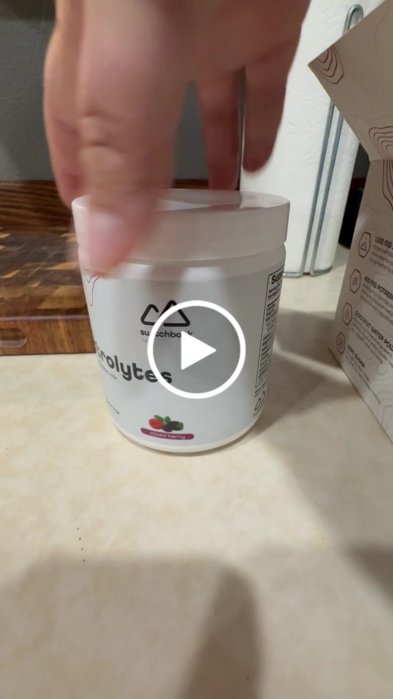 Customer video review of Electrolytes