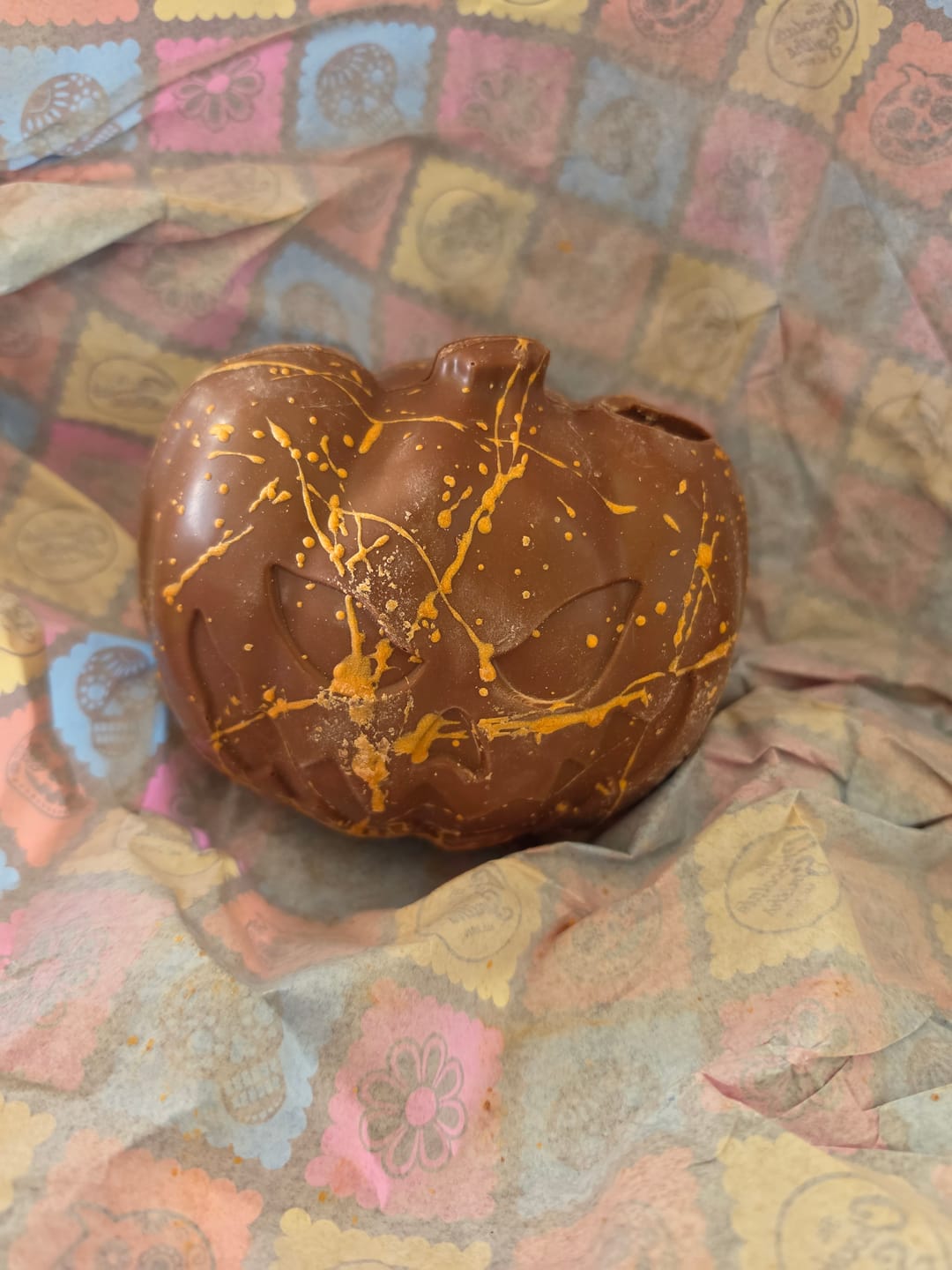 Customer photo review of S'mores Chocolate Pumpkin 550g