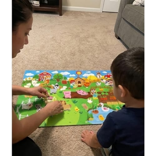 Customer photo review of Granja de Animales MagicMat