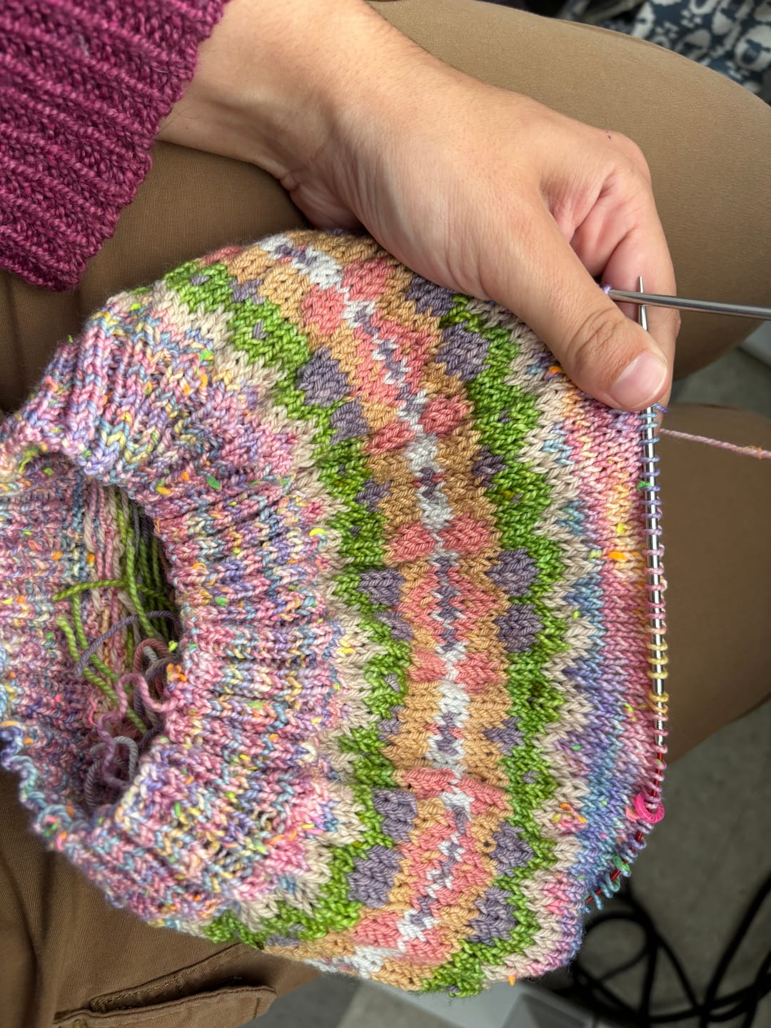 Customer photo review of Prepaid Annual Subscription • Knit Nation ($129.96)