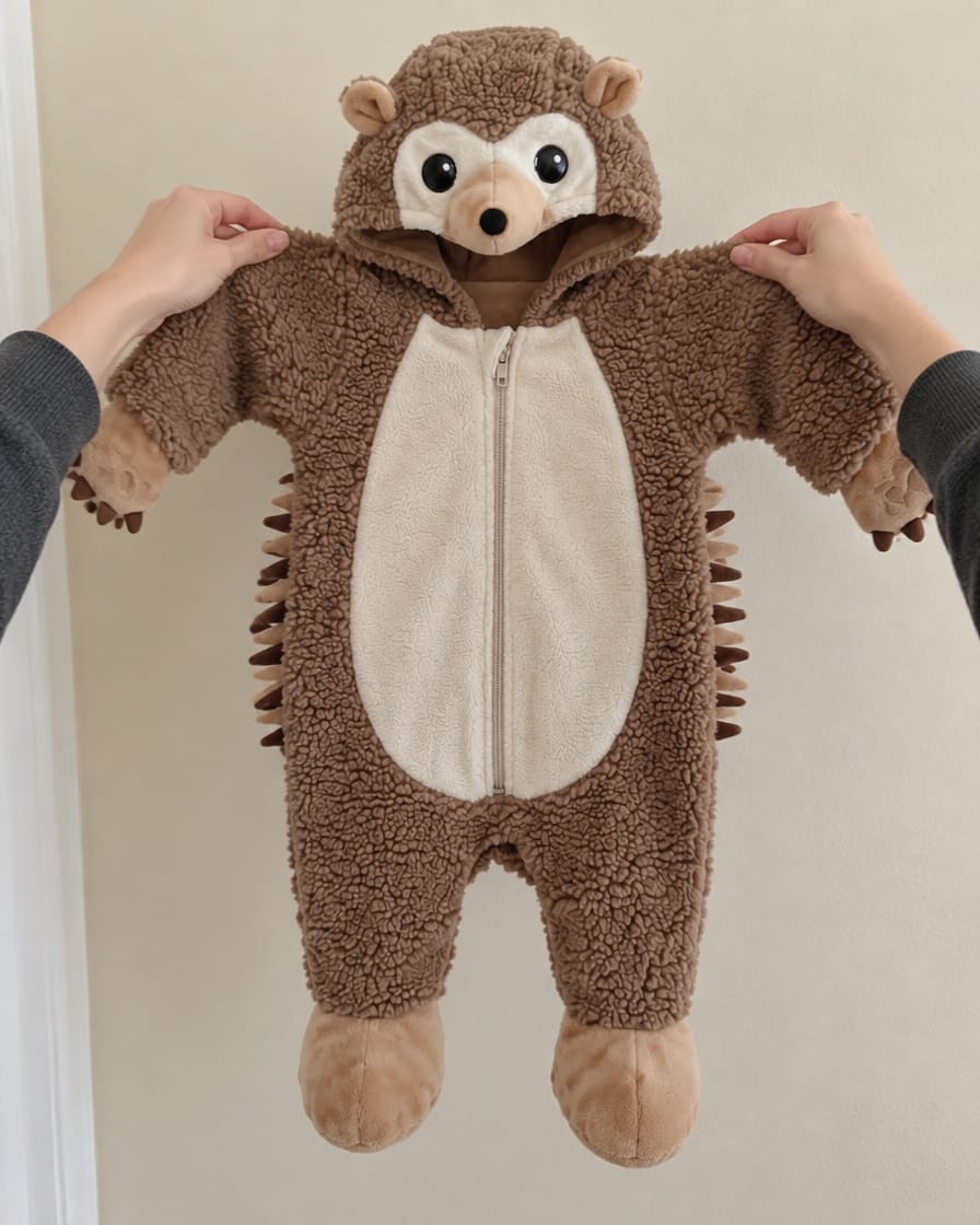 Customer photo review of The Original Hedgie Suit