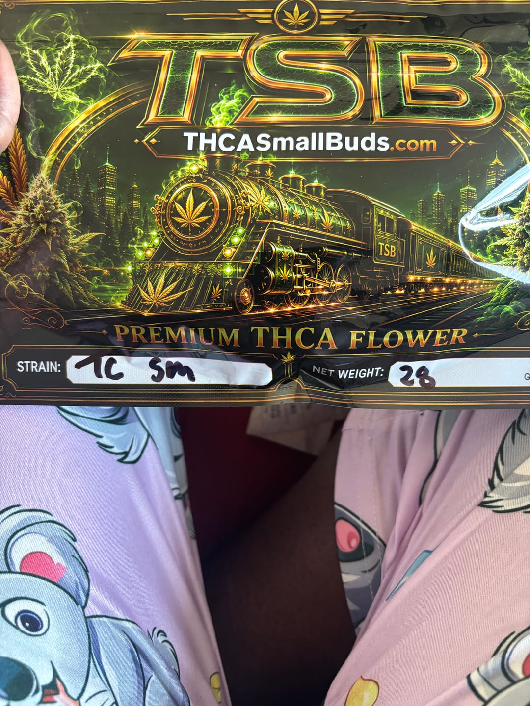 Customer photo review of Tropicana Cherry THCA Smalls